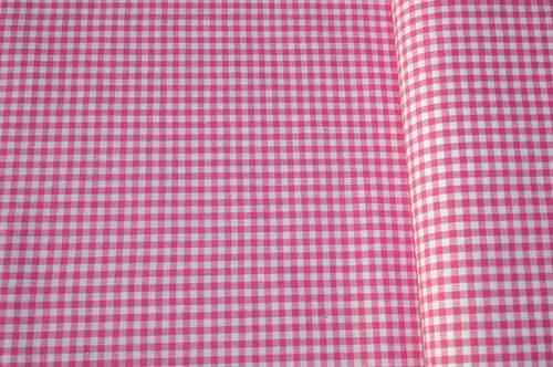 Baumwolle Stoff Vichy Karo pink 3,5mm