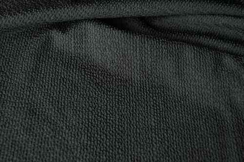 0,50m Plissee Jersey schwarz Schlauch-Stoff 13,98€/m