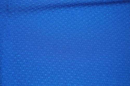 italienischer Struktur Jersey Stoff blau