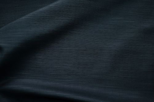 Dekostoff dunkelblau fein strukturiert Baumwolle